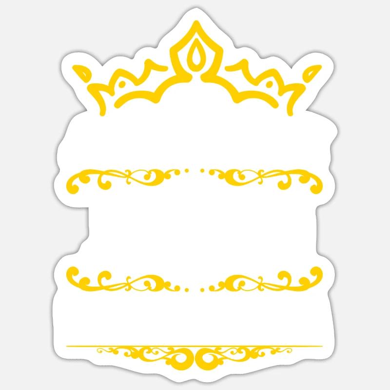 Judith - Alles wird gut! Judith ist jetzt da! Sticker Größe S (10 x 10 cm)