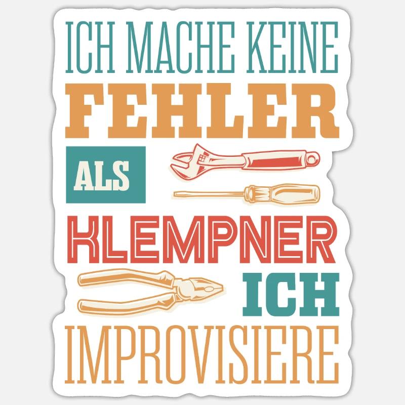 Sticker Größe S (10 x 10 cm) - 