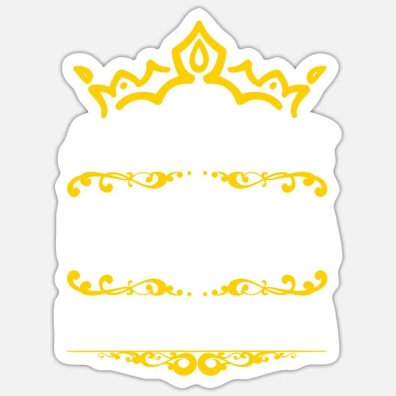 Manuela - Alles wird gut! Manuela ist jetzt da! Sticker Größe S (10 x 10 cm)