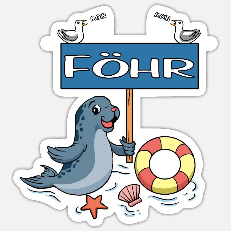 Sticker Größe S (10 x 10 cm) - 