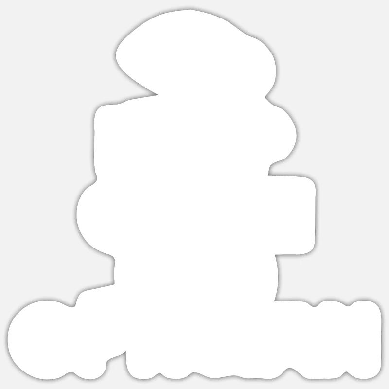 Sticker Größe S (10 x 10 cm) - 