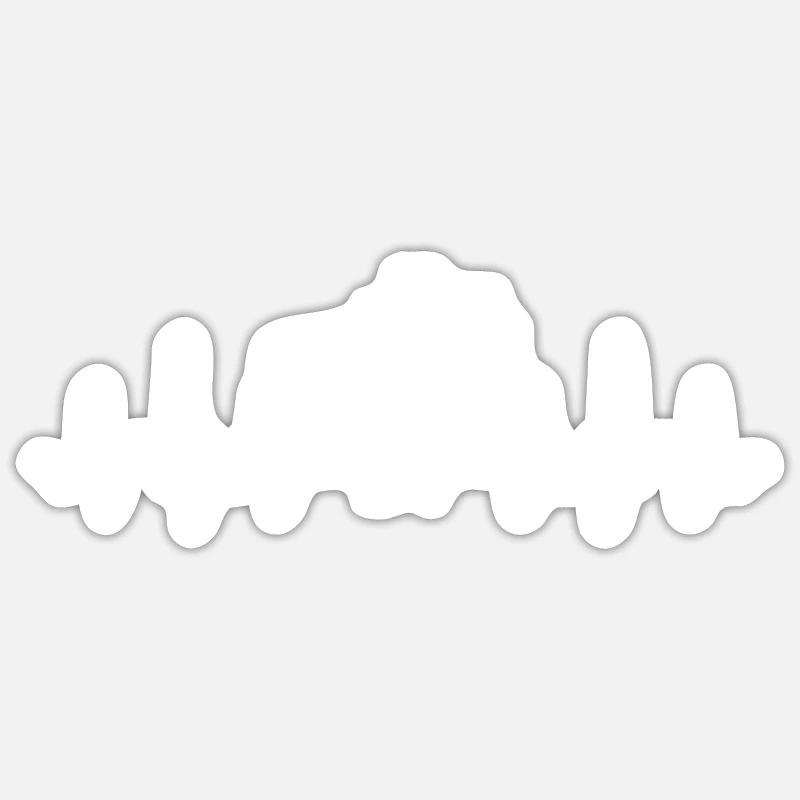 Architect Gift - Sticker size S (10 x 10 cm) - white matte