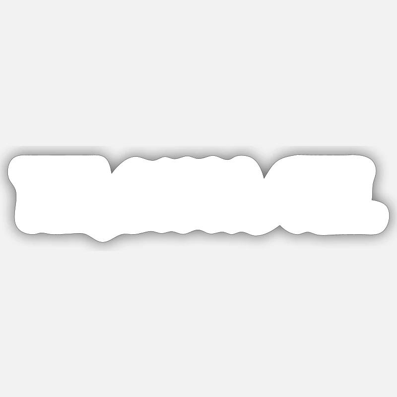 tee digga tee Schwarzer Tee Grüner Tee Weißer Tee - Sticker Größe S (10 x 10 cm) - Mattweiß