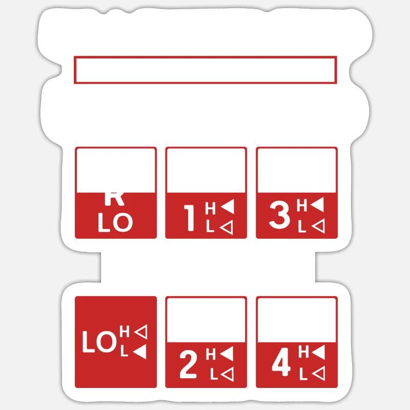 Sticker størrelse S (10 x 10 cm) - 