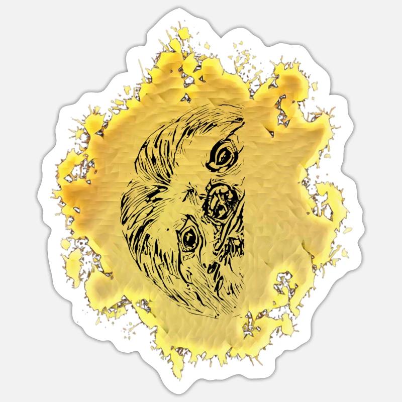 Sticker taille S (10 x 10 cm) - 