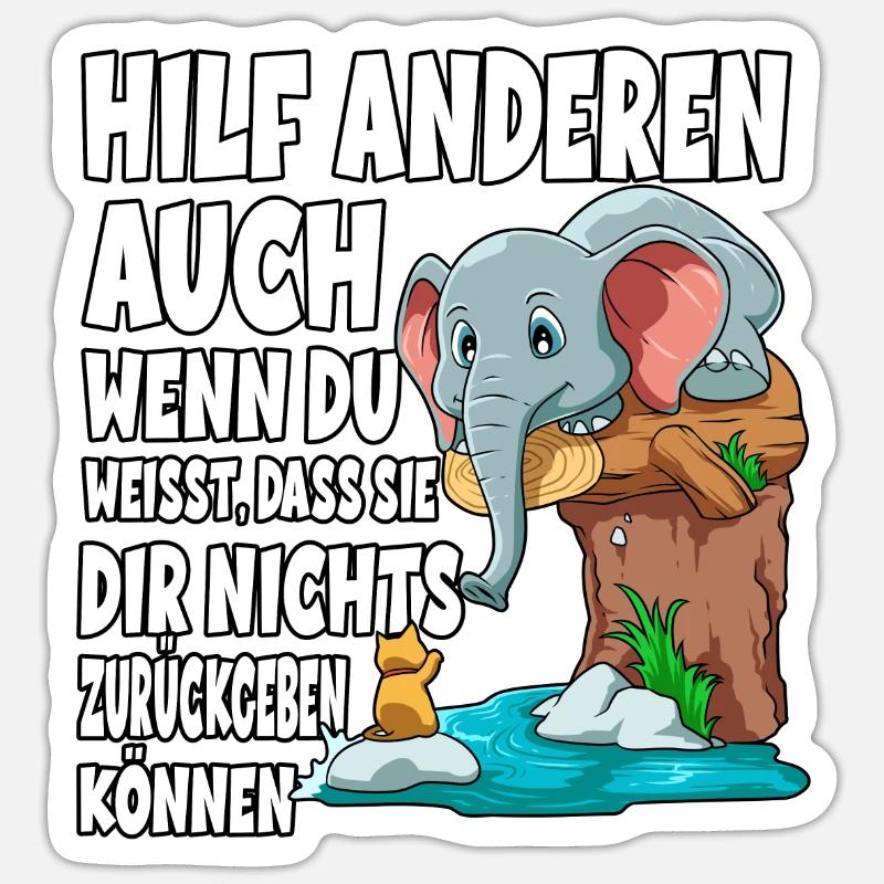 Sticker Größe S (10 x 10 cm) - 
