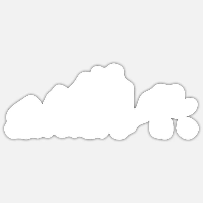 Evolution Bowling - Sticker size S (10 x 10 cm) - white matte