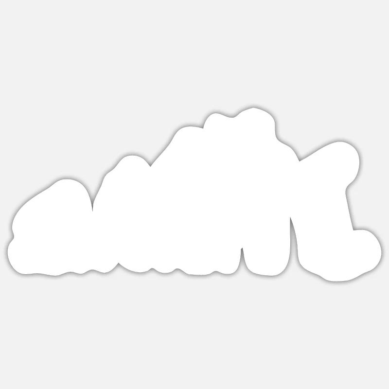 Evolution Curling Sticker Größe S (10 x 10 cm)