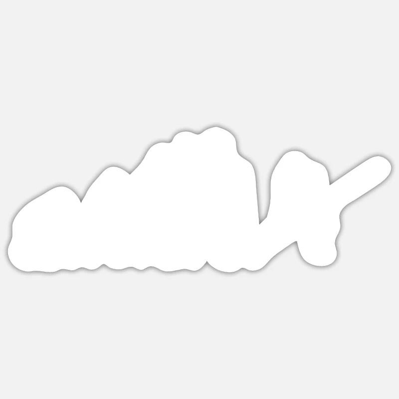 Sticker Größe S (10 x 10 cm) - 