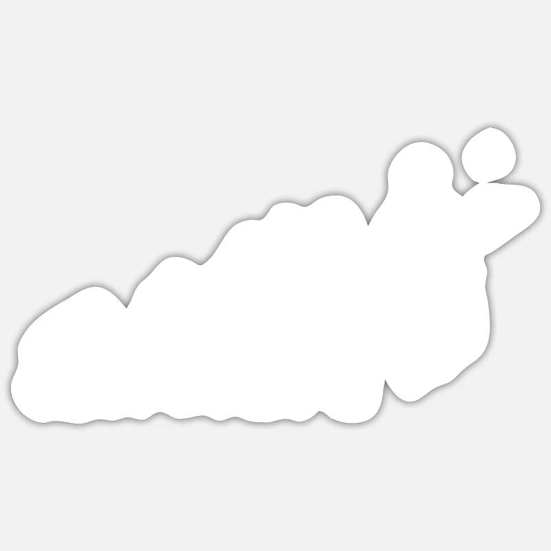 Evolution Badminton Sticker size S (10 x 10 cm)