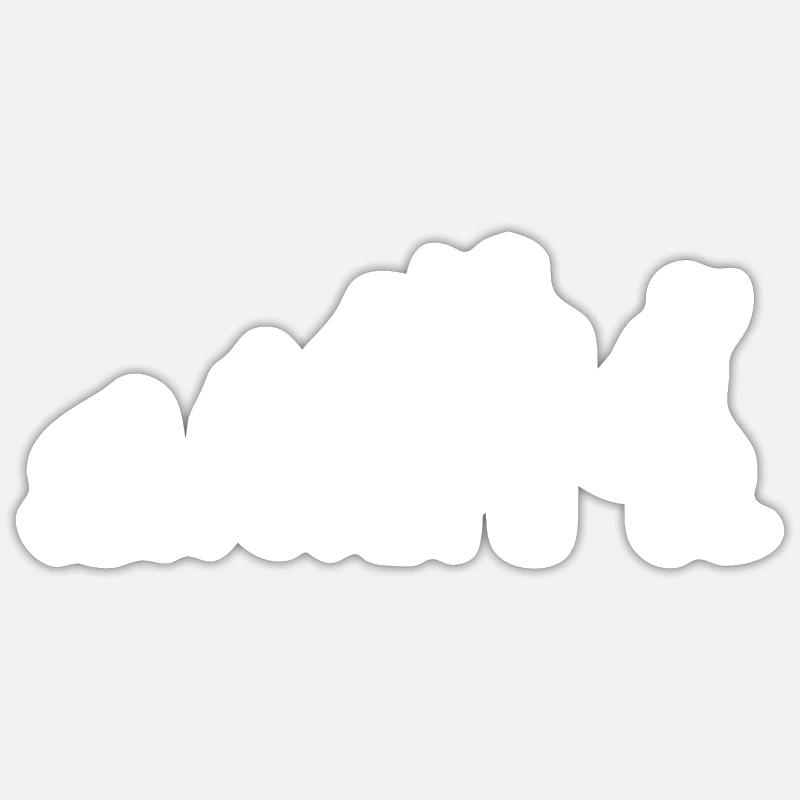 Evolution Football - Sticker size S (10 x 10 cm) - white matte