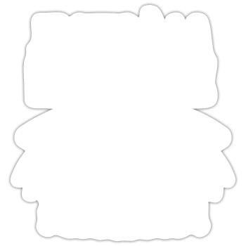 Cadeau Départ Retraite Homme Humour Papy Retraité - Sticker taille S (10 x 10 cm) - blanc mat - Devant