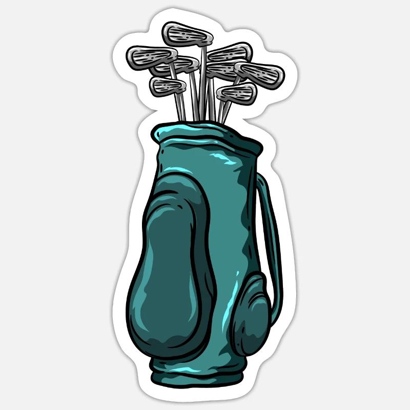 gulf - Sticker size S (10 x 10 cm) - white matte