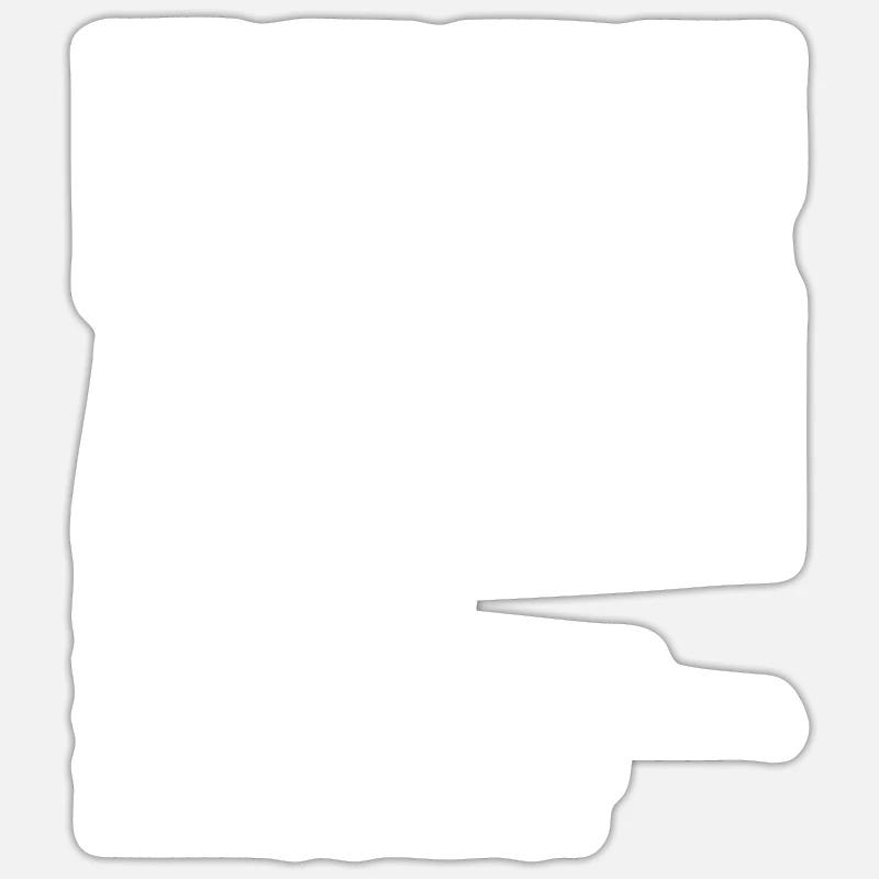 Lustiges Admin Administrator Design - Sticker Größe S (10 x 10 cm) - Mattweiß