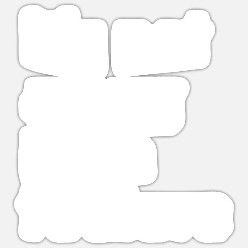 It’s Not A Bug It’s A Feature Web App Developer - Sticker taille S (10 x 10 cm) - blanc mat