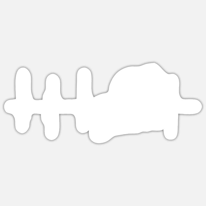 Sticker Größe S (10 x 10 cm) - 