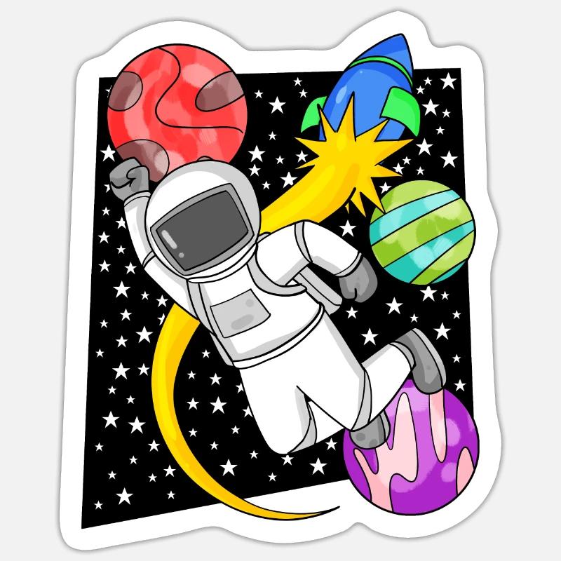 Sticker taille S (10 x 10 cm) - 