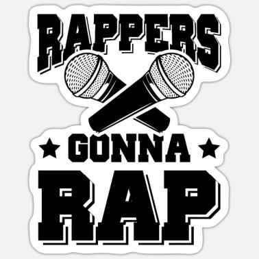 Rapper Rap Adesivo
