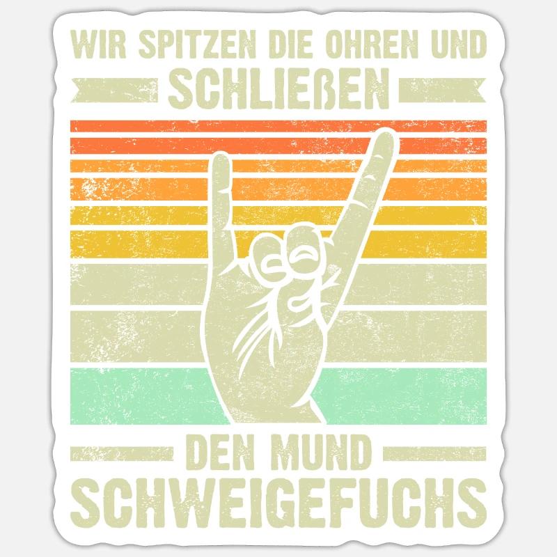 Sticker Größe S (10 x 10 cm) - 