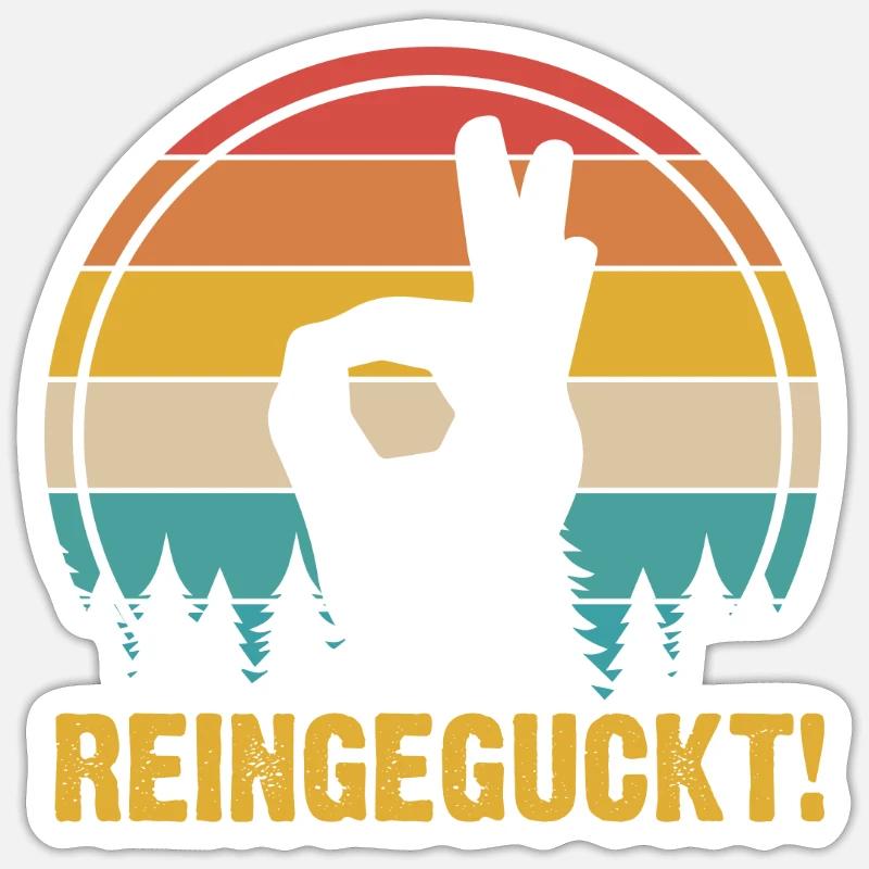 Sticker Größe S (10 x 10 cm) - 