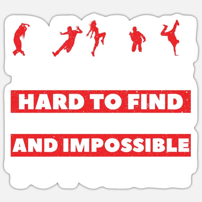 Dancing Dancer Dance Sticker size S (10 x 10 cm)