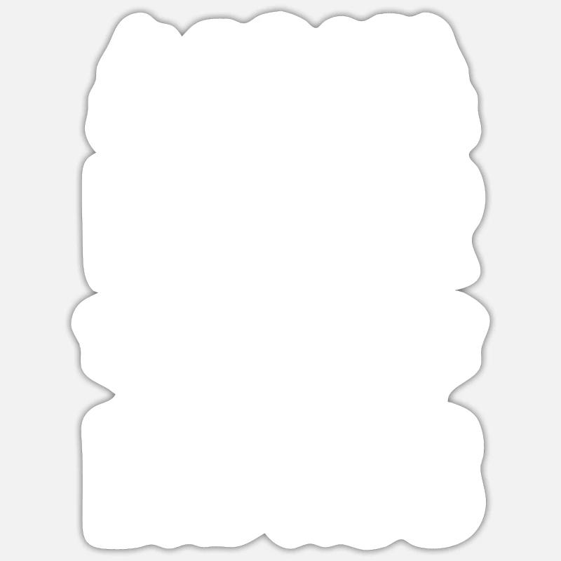 Danse Danse Danse - Sticker taille S (10 x 10 cm) - blanc mat