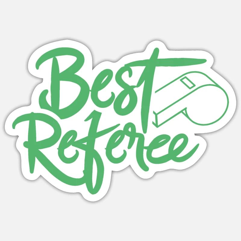 BEST Referee Referee Judge Sticker size S (10 x 10 cm)