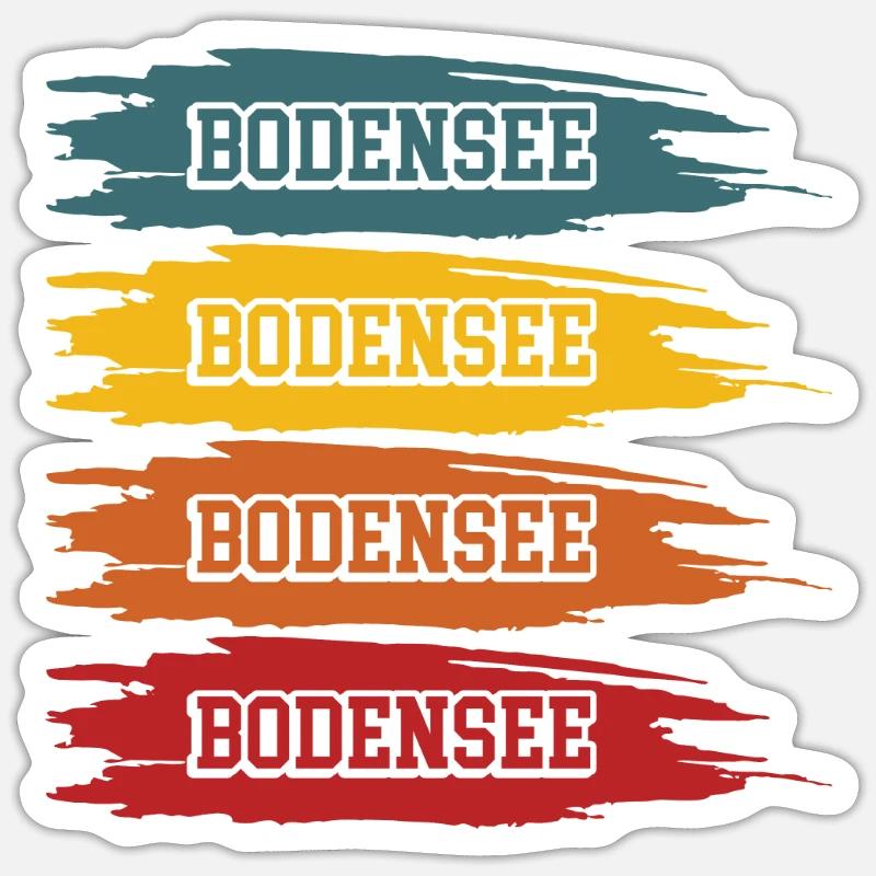 Bodensee Sticker Größe S (10 x 10 cm)