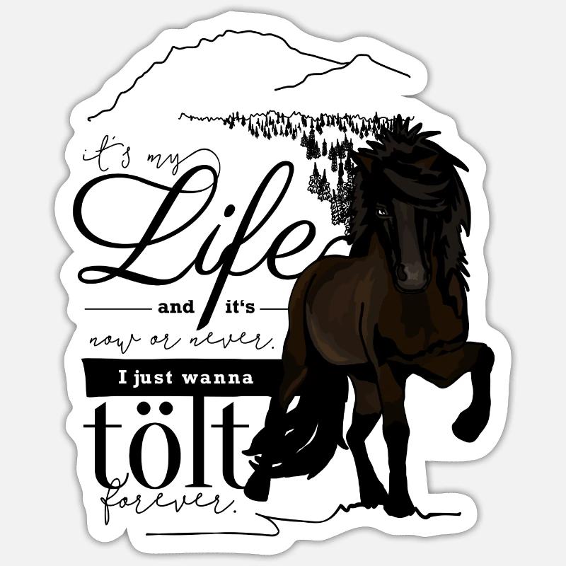 Sticker Größe S (10 x 10 cm) - 