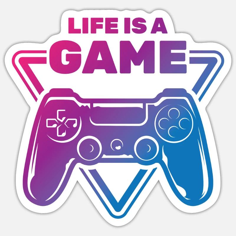 gioco Sticker formato S (10 x 10 cm)