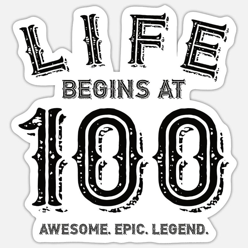 Sticker size S (10 x 10 cm) - 