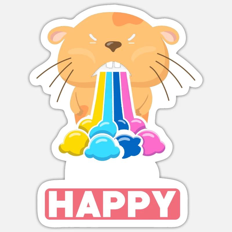 Sticker taille S (10 x 10 cm) -