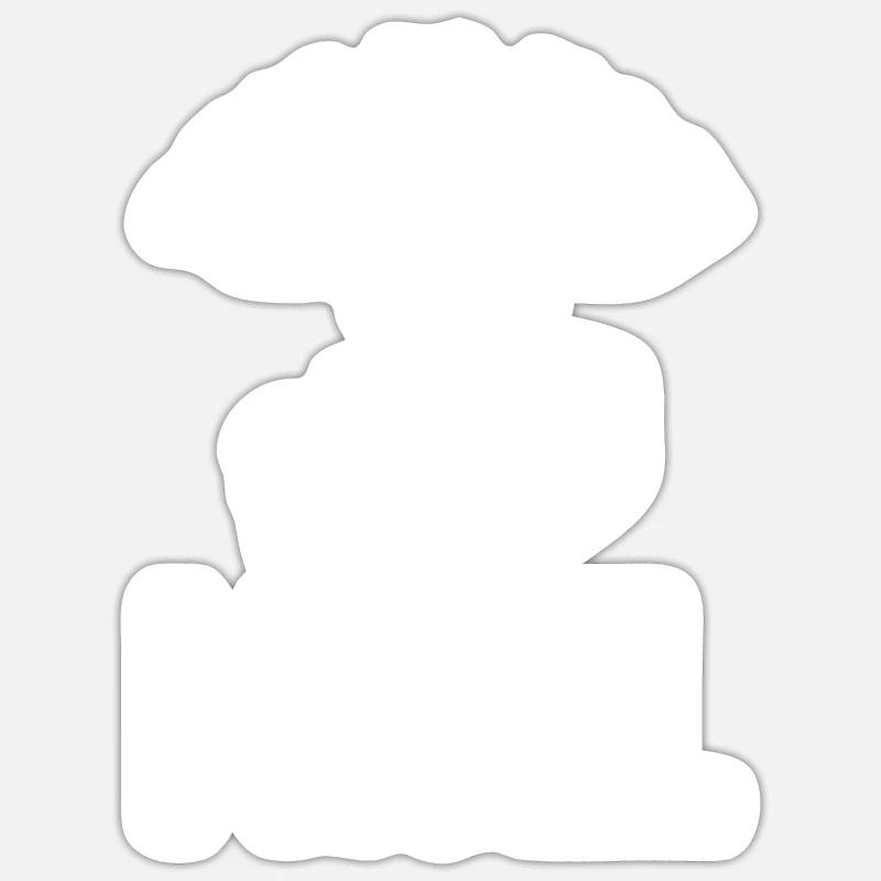 board game - Sticker size S (10 x 10 cm) - white matte