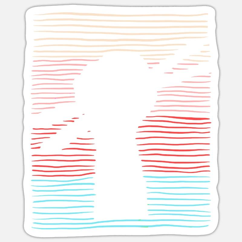Batteur Drumsticks Batteur Batteur - Sticker taille S (10 x 10 cm) - blanc mat
