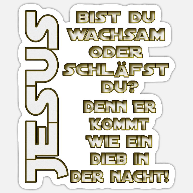 Sticker Größe S (10 x 10 cm) -