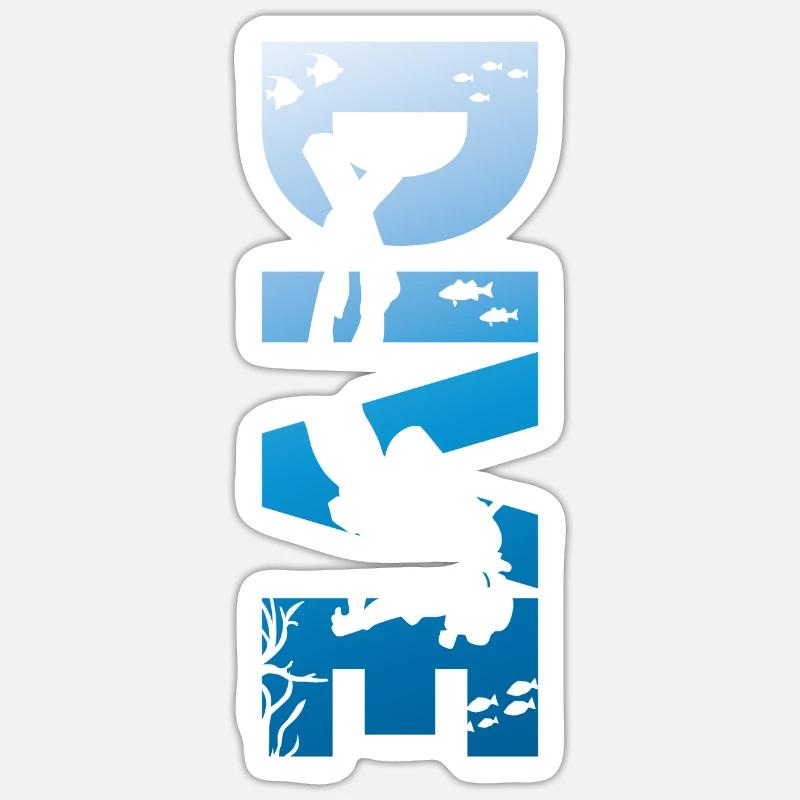 Sticker Größe S (10 x 10 cm) - 