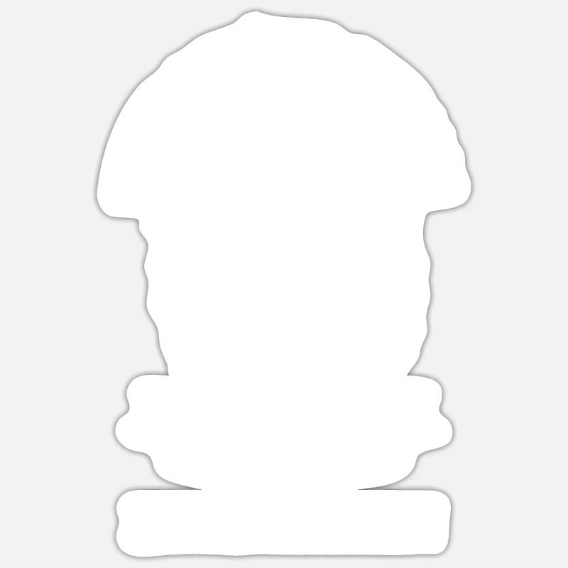 Konstantin Geschenk Name Löwe - Sticker Größe S (10 x 10 cm) - Mattweiß