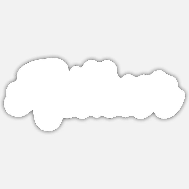 Arthur Custom Text Birthday Name - Sticker size S (10 x 10 cm) - white matte
