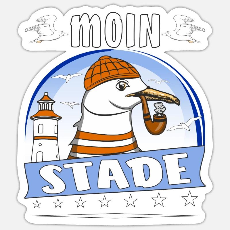 Sticker Größe S (10 x 10 cm) - 