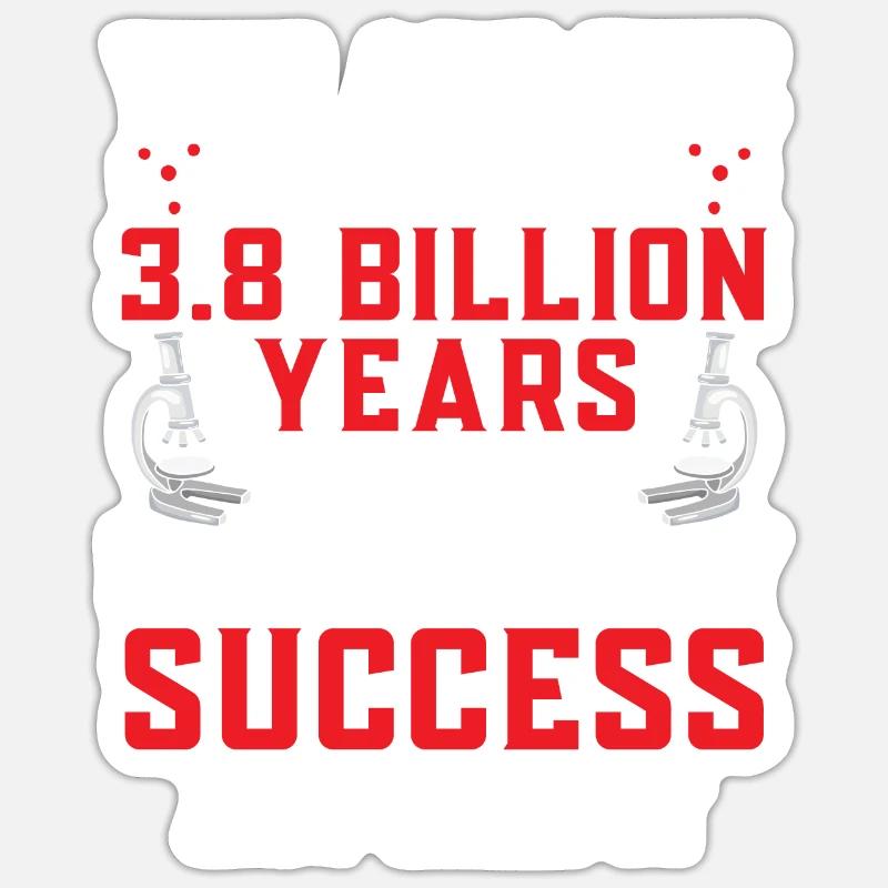 3 8 milliards d’évolution Biologiste Biologie Bio Spruc Sticker taille S (10 x 10 cm)