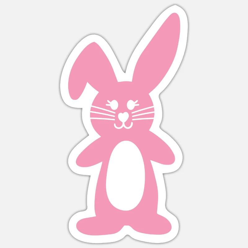 8 01 - Sticker Größe S (10 x 10 cm) - Mattweiß