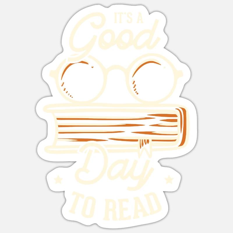 Reader Design for a Reading Fan Sticker size S (10 x 10 cm)
