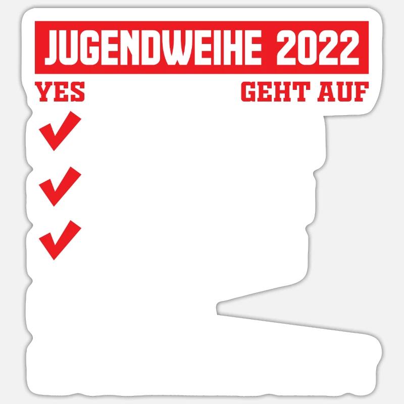 Sticker Größe S (10 x 10 cm) -