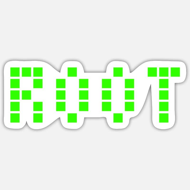 Root - Linux Design - Administrator Sticker size S (10 x 10 cm)