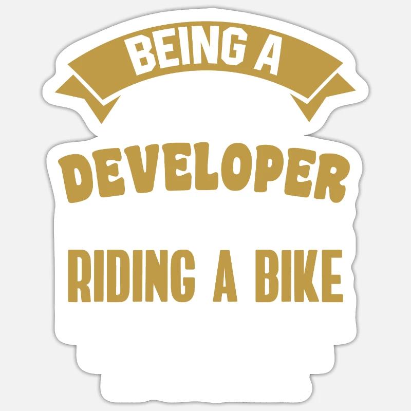 Java Developer Sticker size S (10 x 10 cm)