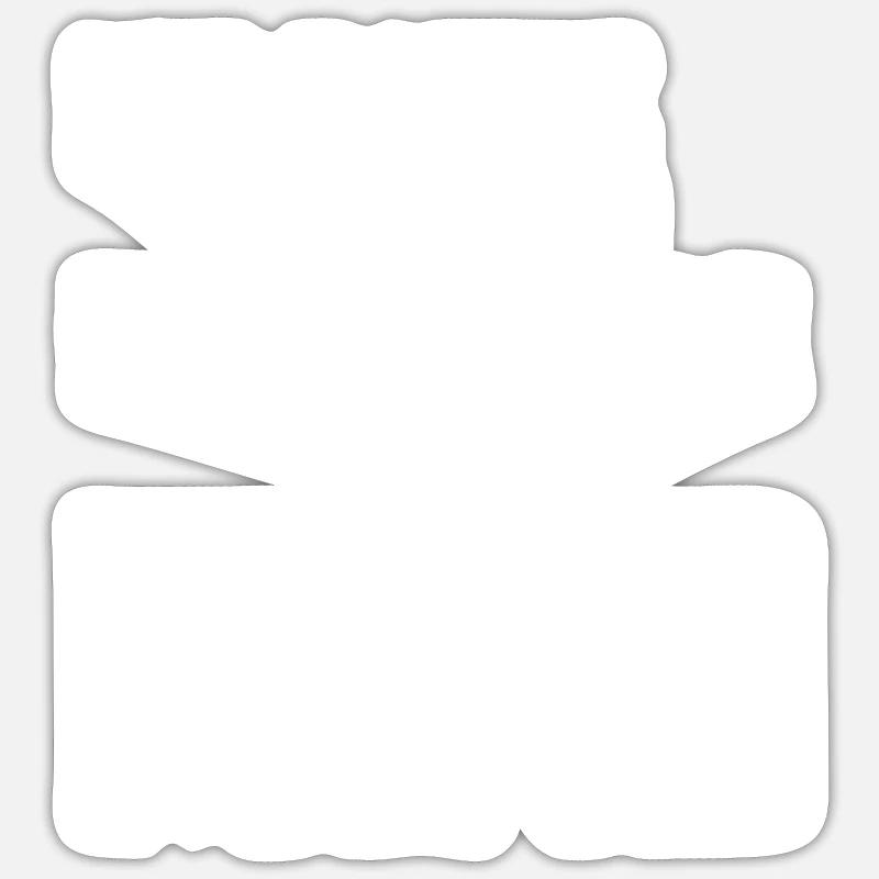 Ice baths for a clear mind Sticker size S (10 x 10 cm)