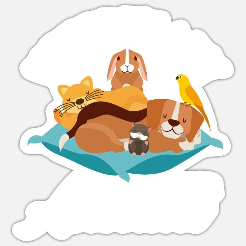 Sticker taille S (10 x 10 cm) - 