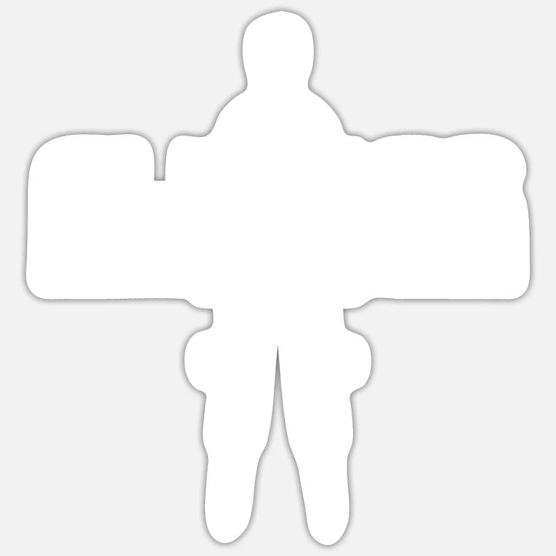 Futur architecte architecte architecte - Sticker taille S (10 x 10 cm) - blanc mat