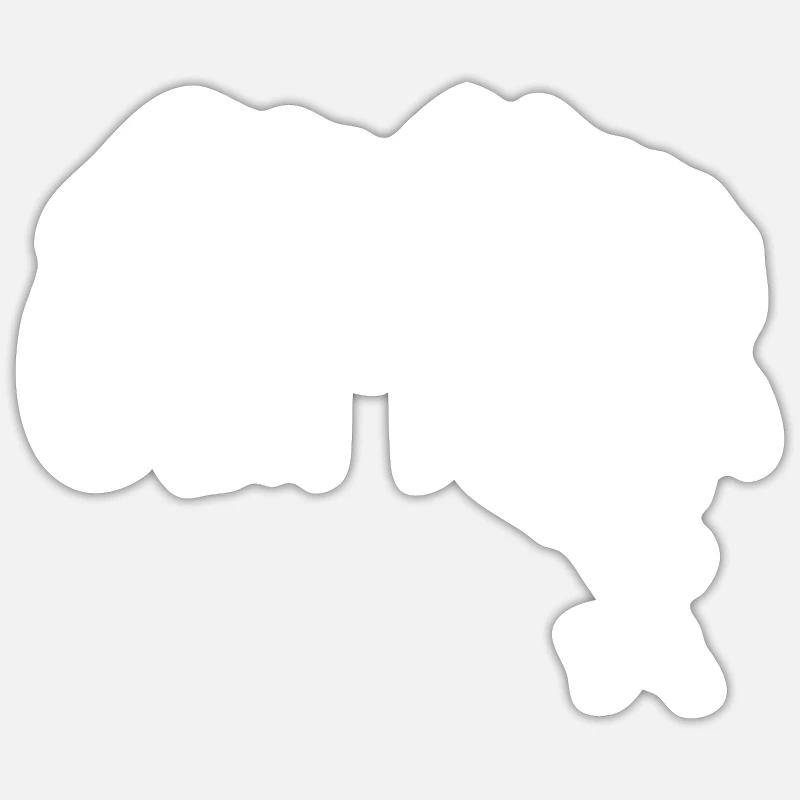 Climbing Rock climbing Climbers Climbing - Sticker size S (10 x 10 cm) - white matte