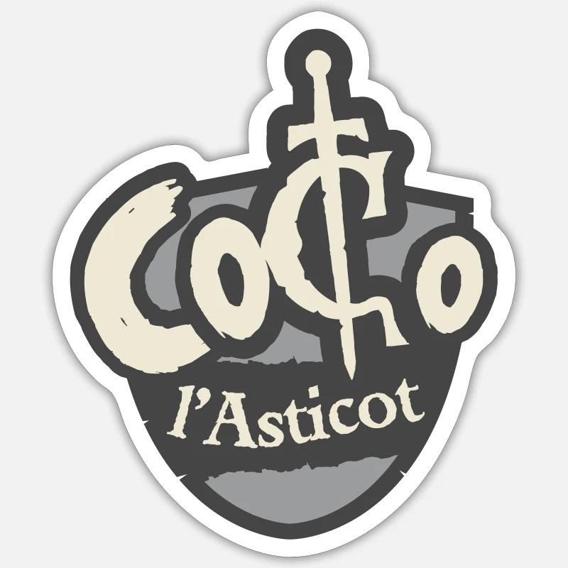 Sticker taille S (10 x 10 cm) - 